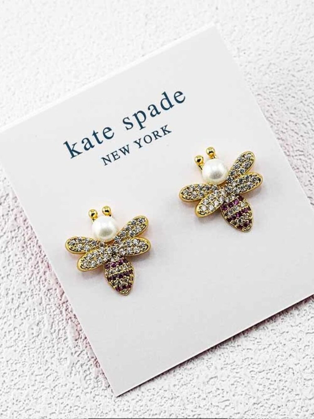 Kate Spade Bee Stud Earrings - Picture 4 of 5